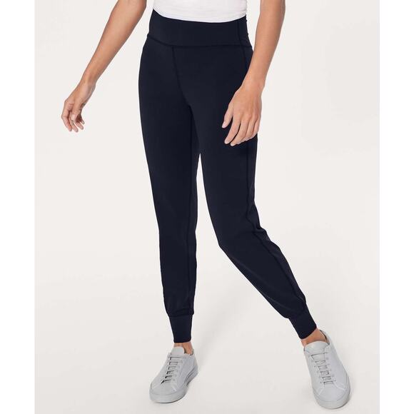 Lululemon Back In Action Jogger Midnight Blue Navy Joggers Size 2 (29") - Picture 1 of 6